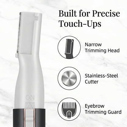 Precision Electric Eyebrow & Facial Hair Trimmer