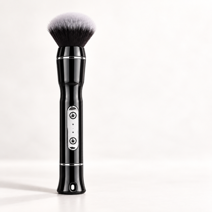 Two-Speed Rotating Electric Makeup Brush for Liquid, Cream & Powder