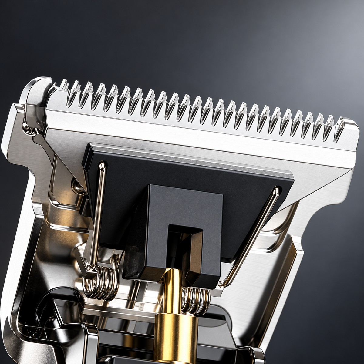 Digital T-Blade Hair & Beard Trimmer with 4 Guide Combs