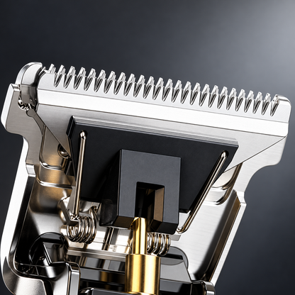 Digital T-Blade Hair & Beard Trimmer with 4 Guide Combs