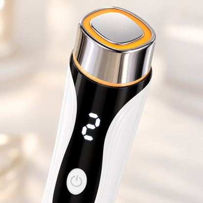 Warm Vibration Facial Massager with Sensing Head and 4-Modes