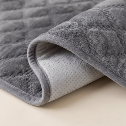 Quilted Plush Non-Slip Sofa Cover Panel