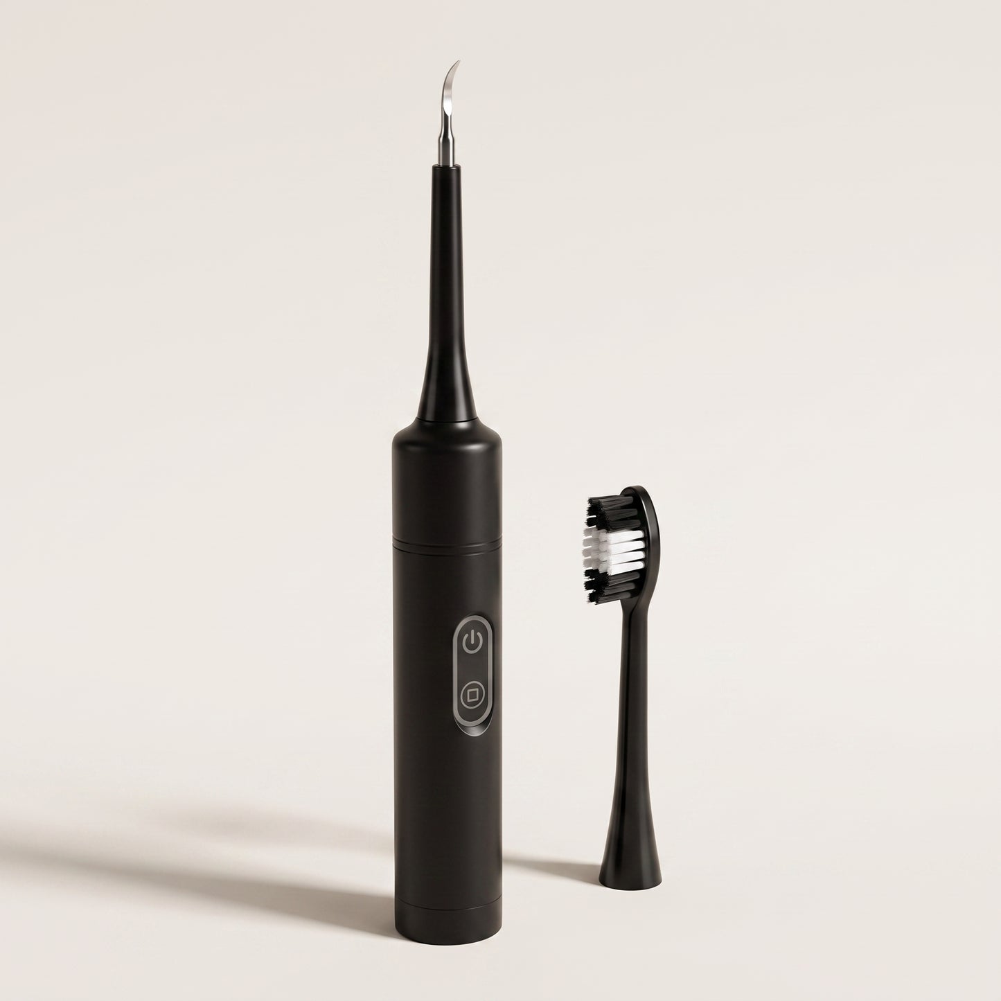 Rechargeable 2-in-1 Dental Cleaning Tool with Brush Head