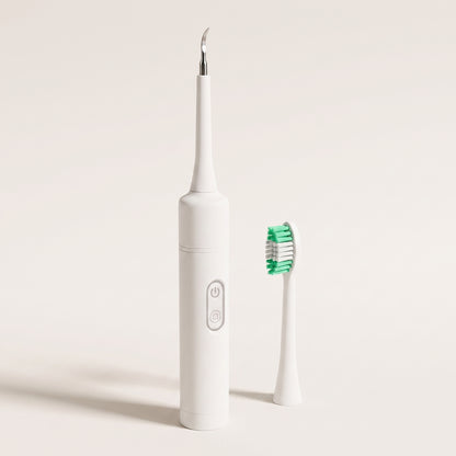 Rechargeable 2-in-1 Dental Cleaning Tool with Brush Head