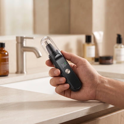 Rechargeable 360° Rotary Nose & Ear Hair Trimmer