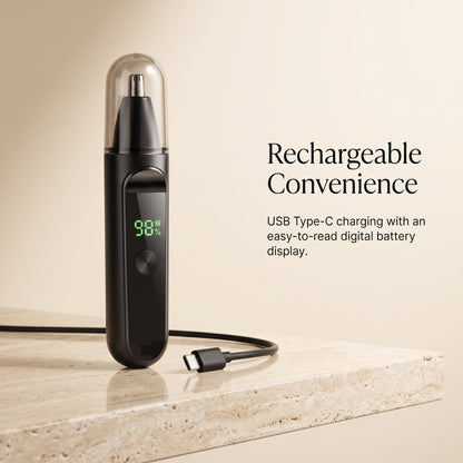 Rechargeable 360° Rotary Nose & Ear Hair Trimmer