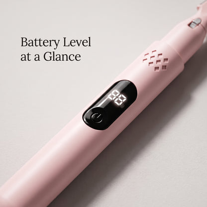Rechargeable Dual-Head Eyebrow Trimmer with Digital Display