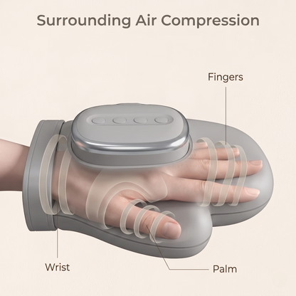 Rechargeable Heated Air Compression Hand Massager