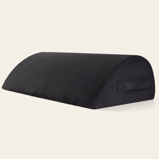Reversible Ergonomic Under-Desk Foam Footrest with Rocking Support