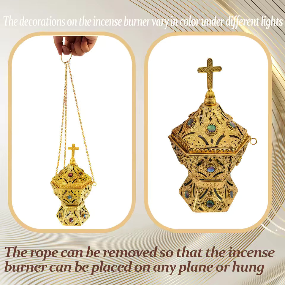 Kovelli Sanctuary Hanging Incense Burner