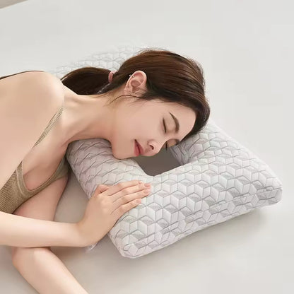 Contour Ear Relief Side Sleeper Pillow with Pressure-Free Ear Opening