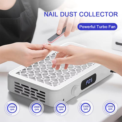 Kovelli™ Pro Nail Dust Collector