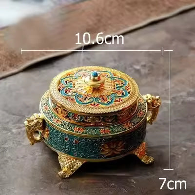 Kovelli Lotus Incense Vessel