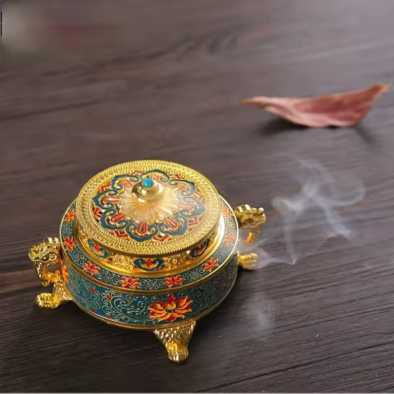 Kovelli Lotus Incense Vessel