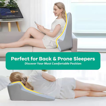 Adjustable Memory Foam Reading Wedge Pillow