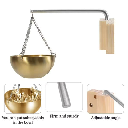 Premium Stainless Steel Sauna Aromatherapy Hanging Oil Bowl