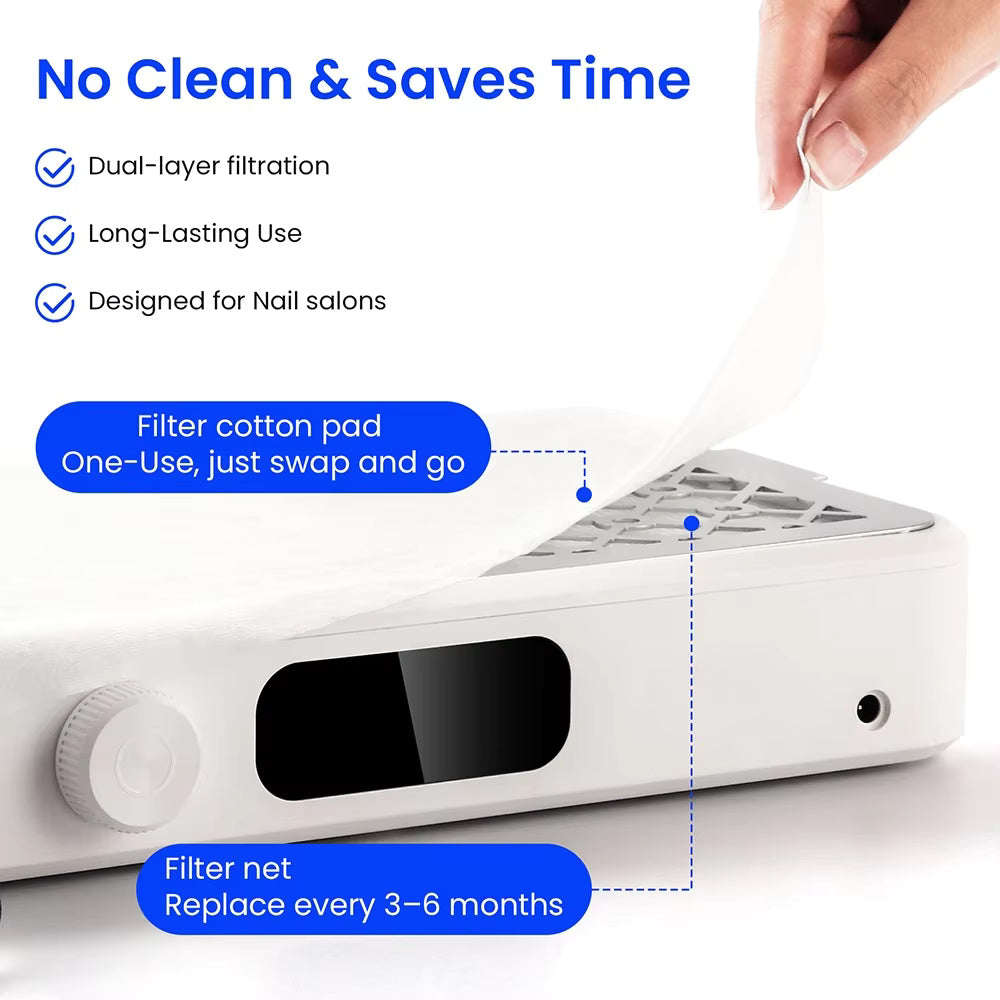 Kovelli™ Pro Nail Dust Collector
