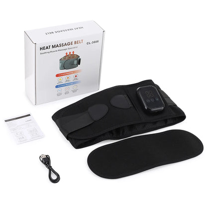 Cordless Heated Waist Belt Massager