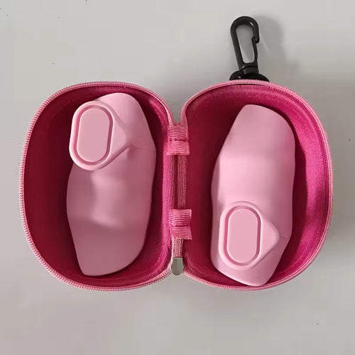 Ergonomic Silicone Weightlifting Grip Pads with Textured Palm Support for Gym Training