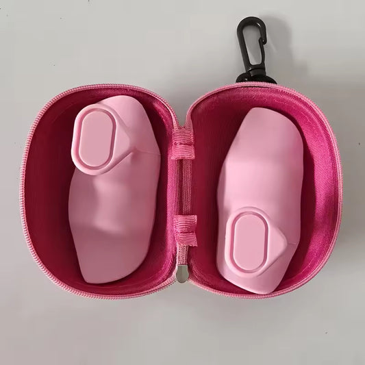 Ergonomic Silicone Weightlifting Grip Pads with Textured Palm Support for Gym Training
