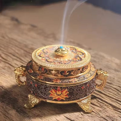 Kovelli Lotus Incense Vessel