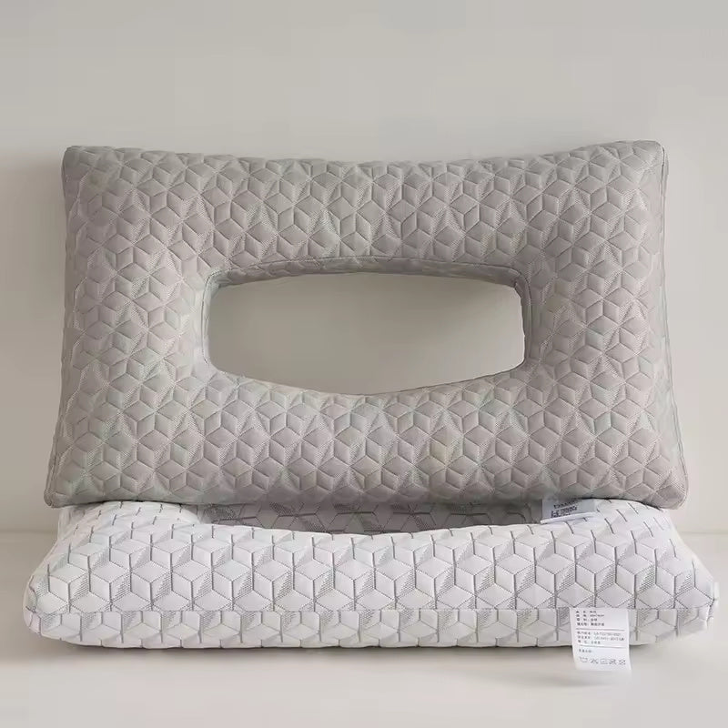 Contour Ear Relief Side Sleeper Pillow with Pressure-Free Ear Opening