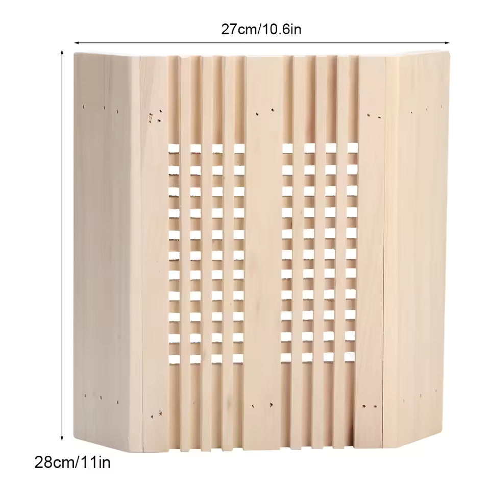 Kovelli™ Wooden Sauna Light Cover For Warm Ambient Sauna Lighting