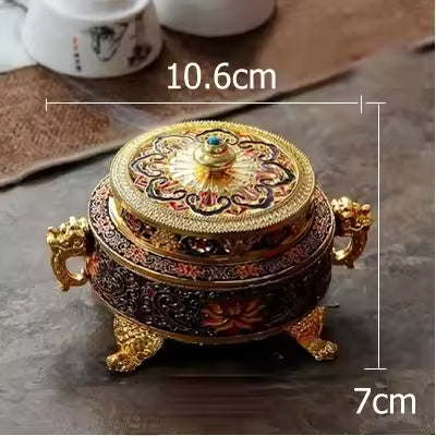 Kovelli Lotus Incense Vessel