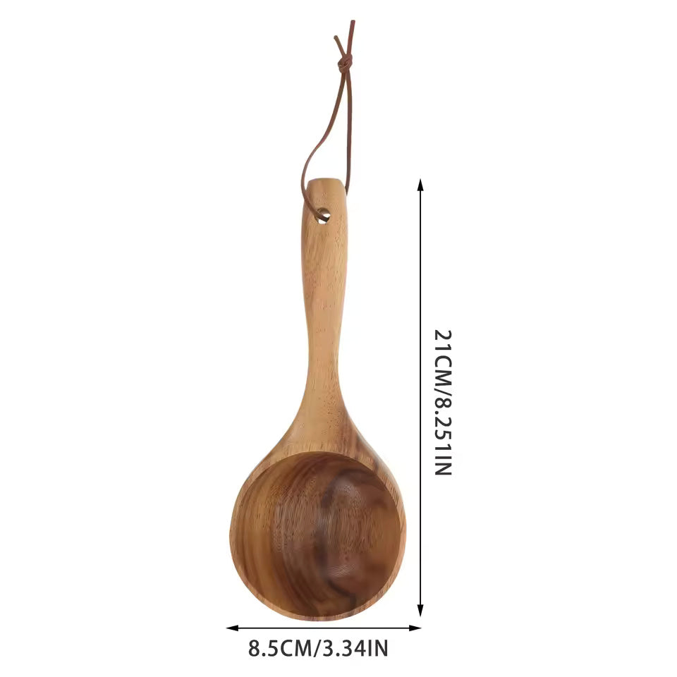 Kovelli™ Wooden Sauna Water Ladle For Steam & Sauna Rituals