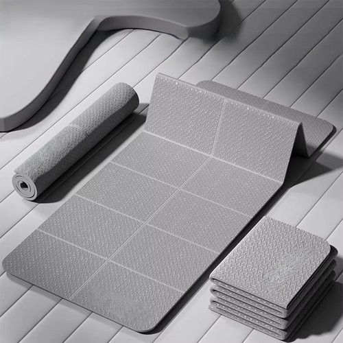 Foldable Yoga Mat for Travel and Fitness