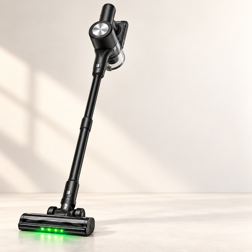 Self-Standing Cordless Vacuum Cleaner with LED Display (55kPa)
