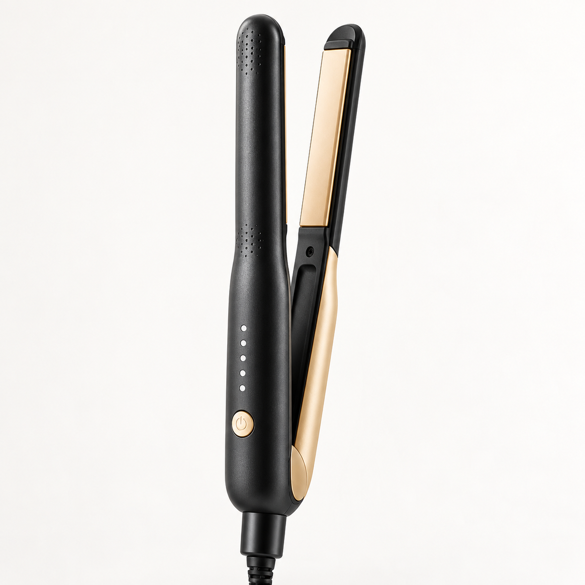 Mini Narrow-Plate Ionic Hair Straightener & Curler with 5 Heat Settings