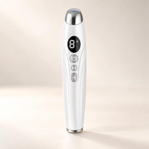 Eye Massager with Warm Compress & 9-Level Micro-Vibration & 3-Modes