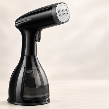 Handheld Garment Steamer with Continuous Steam Lock & Removable Tank
