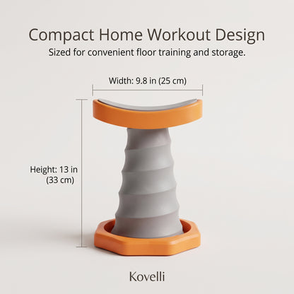 Spring-Assisted Push-Up Support Trainer for Home Workouts