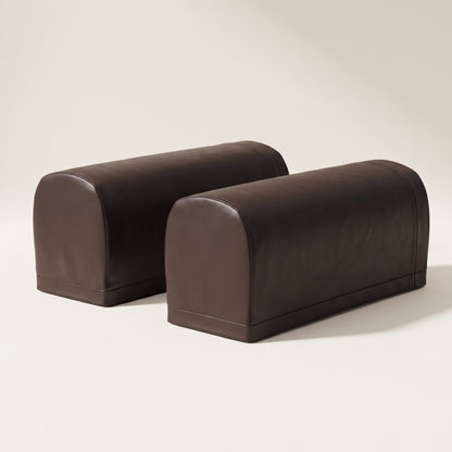 Stretch-Fit Sofa Armrest Covers, 2-Piece Set