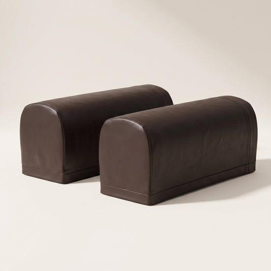 Stretch-Fit Sofa Armrest Covers, 2-Piece Set