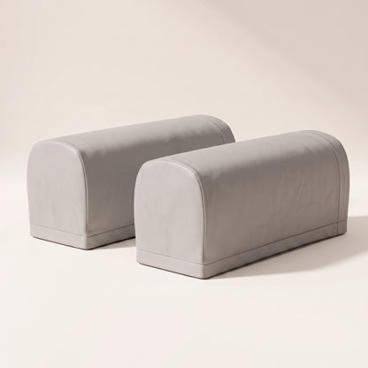 Stretch-Fit Sofa Armrest Covers, 2-Piece Set