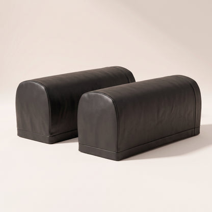 Stretch-Fit Sofa Armrest Covers, 2-Piece Set