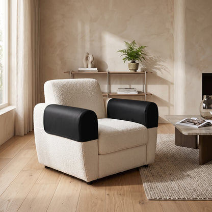 Stretch-Fit Sofa Armrest Covers, 2-Piece Set
