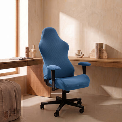 Stretch Jacquard High-Back Office & Gaming Chair Cover Set