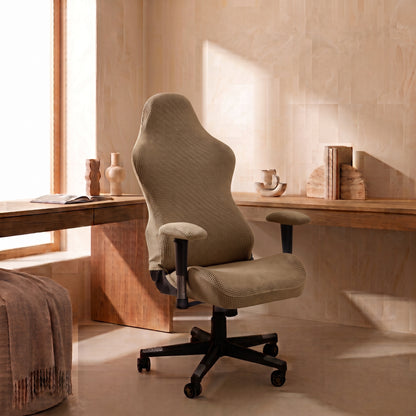 Stretch Jacquard High-Back Office & Gaming Chair Cover Set