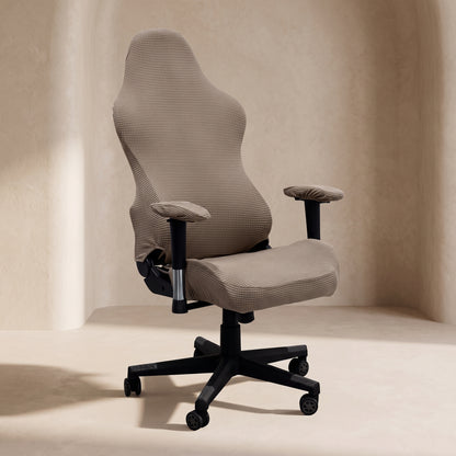 Stretch Jacquard High-Back Office & Gaming Chair Cover Set