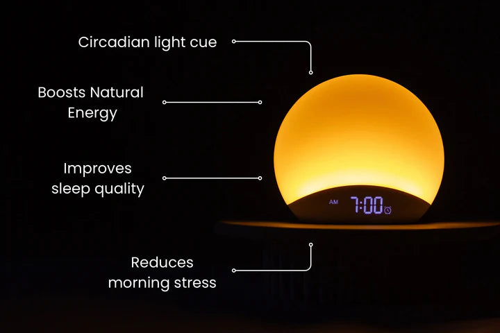 Sunrise Wake-Up Light with Gradual Alarm