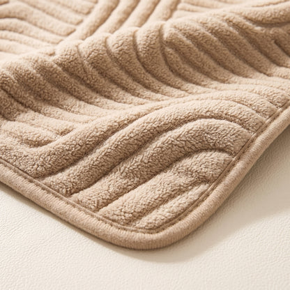 Textured Fleece Non-Slip Recliner Chair Protector Cover