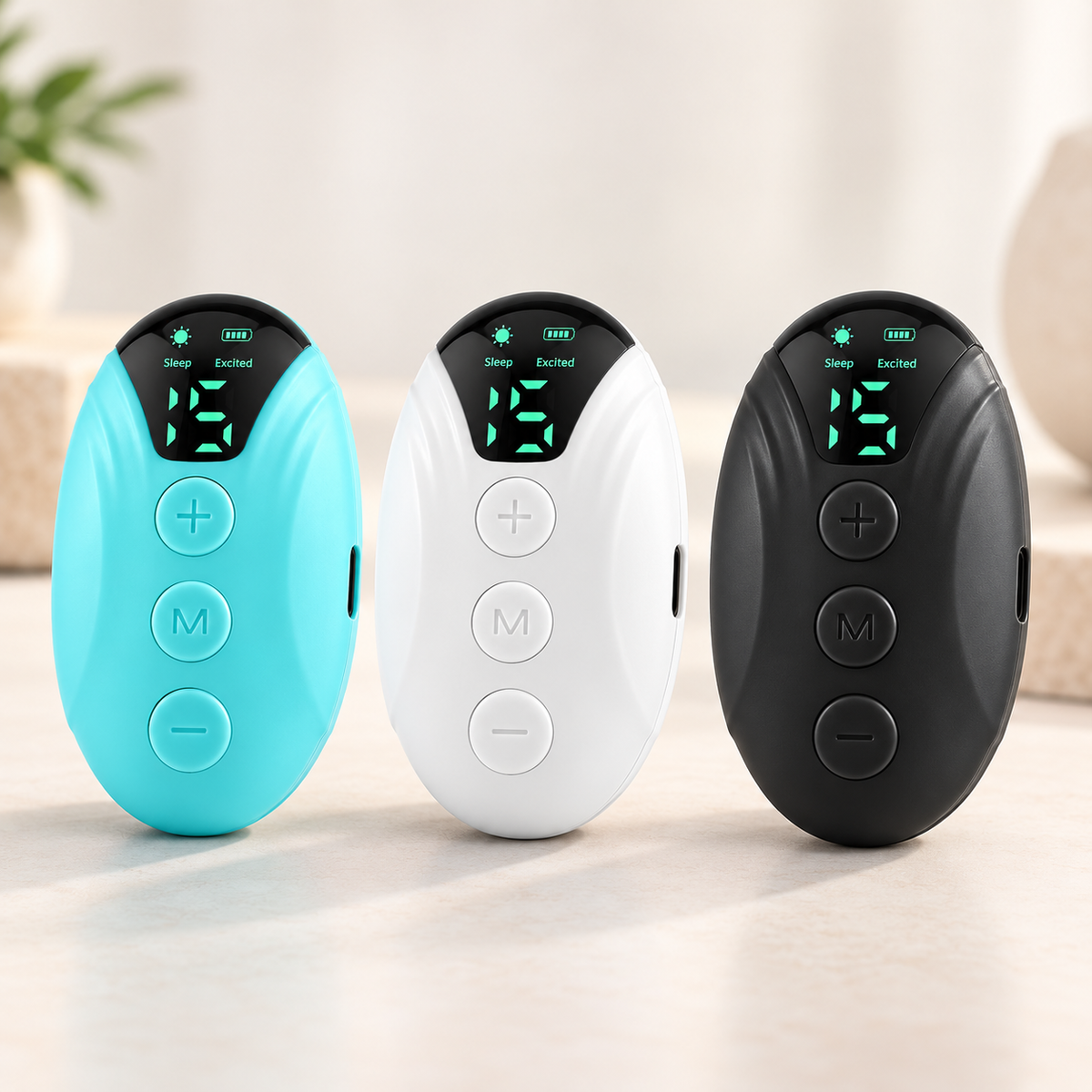 Handheld Pulse Stimulation Device with Dual Modes & 15 Levels