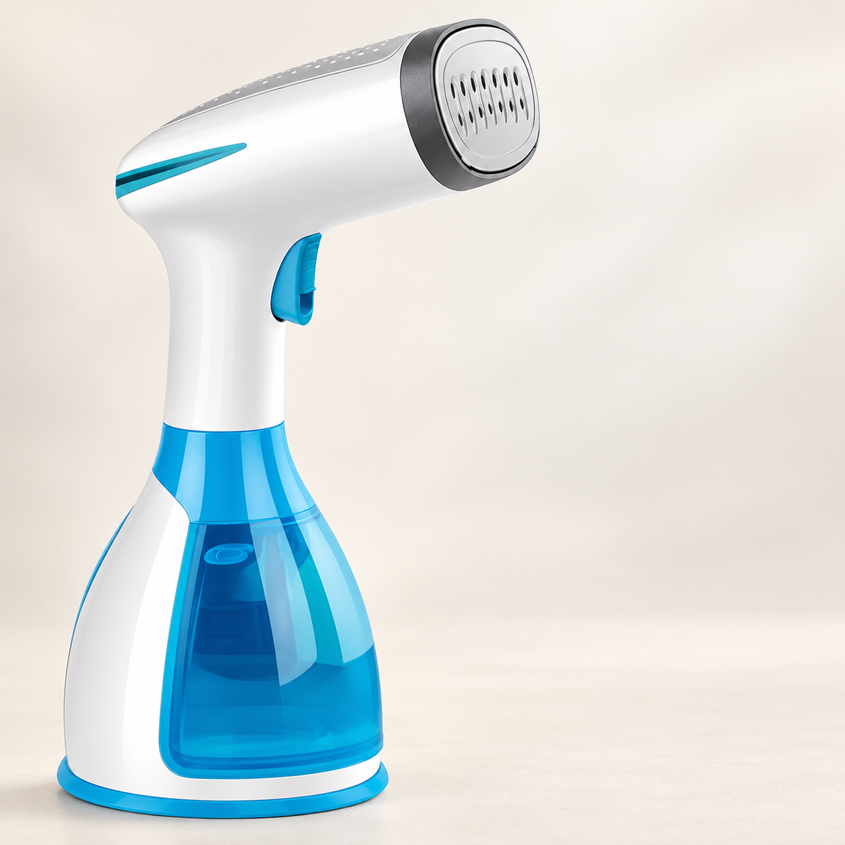 Handheld Garment Steamer with Continuous Steam Lock & Removable Tank