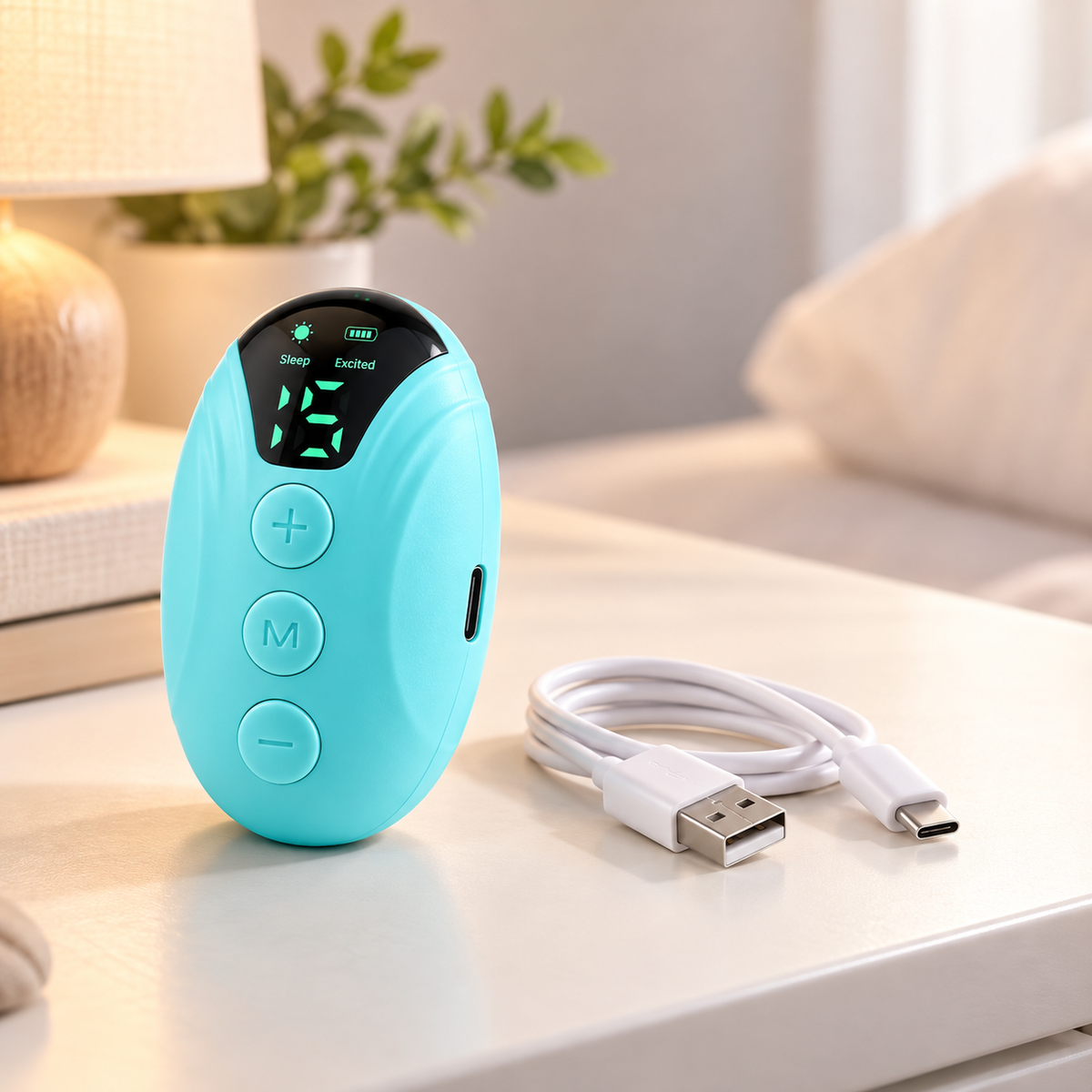 Handheld Pulse Stimulation Device with Dual Modes & 15 Levels
