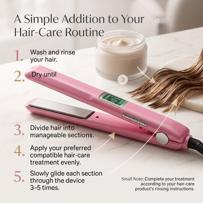 Ultrasonic Far-Infrared Hair Care Treatment Iron
