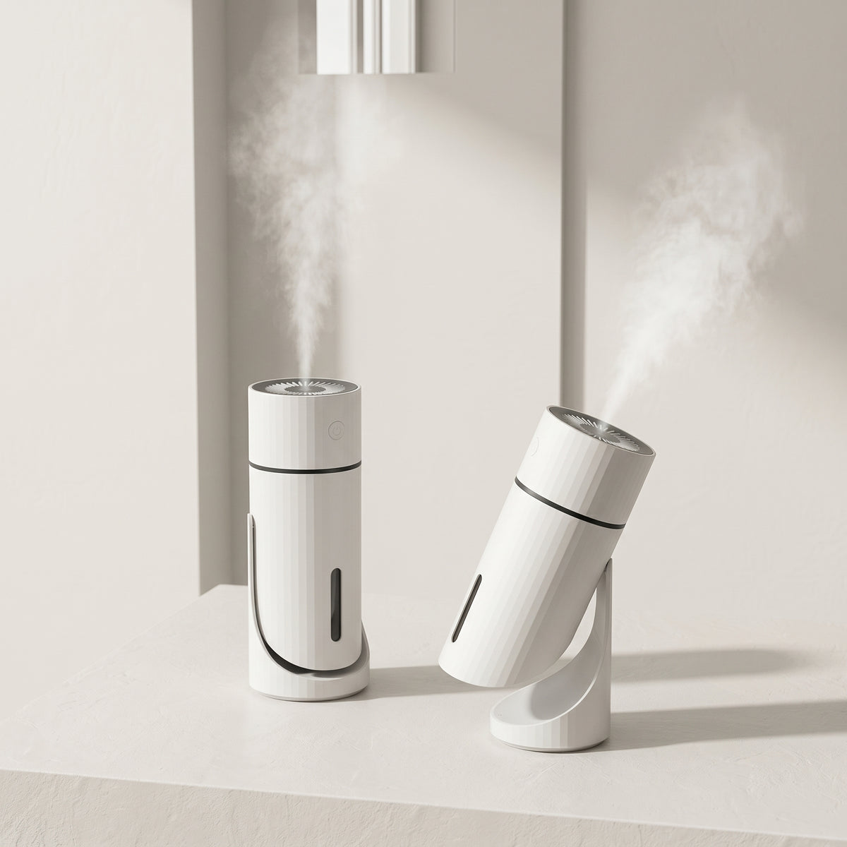Ultrasonic Personal Humidifier with Adjustable Mist Angle & Ambient Light